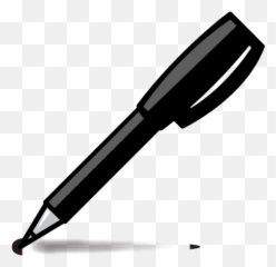 Lower Left Ballpoint Pen Emoji For Facebook Email Sms - Pen Emojis,Pen Emoji