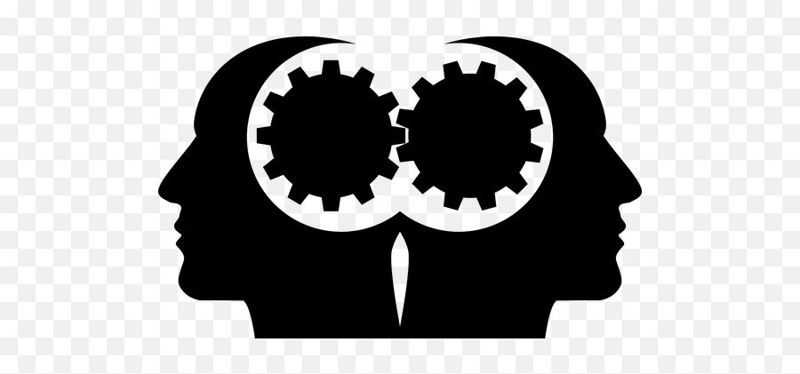 Free Psychology Brain Vectors - Two Heads Are Better Than One Clipart Emoji,Psychology Symbol Emoji