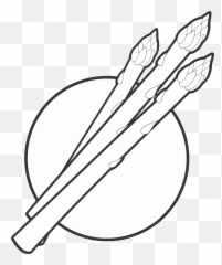 Free Asparagus Clipart Black And White - Garden Asparagus Emoji,Asparagus Emoji