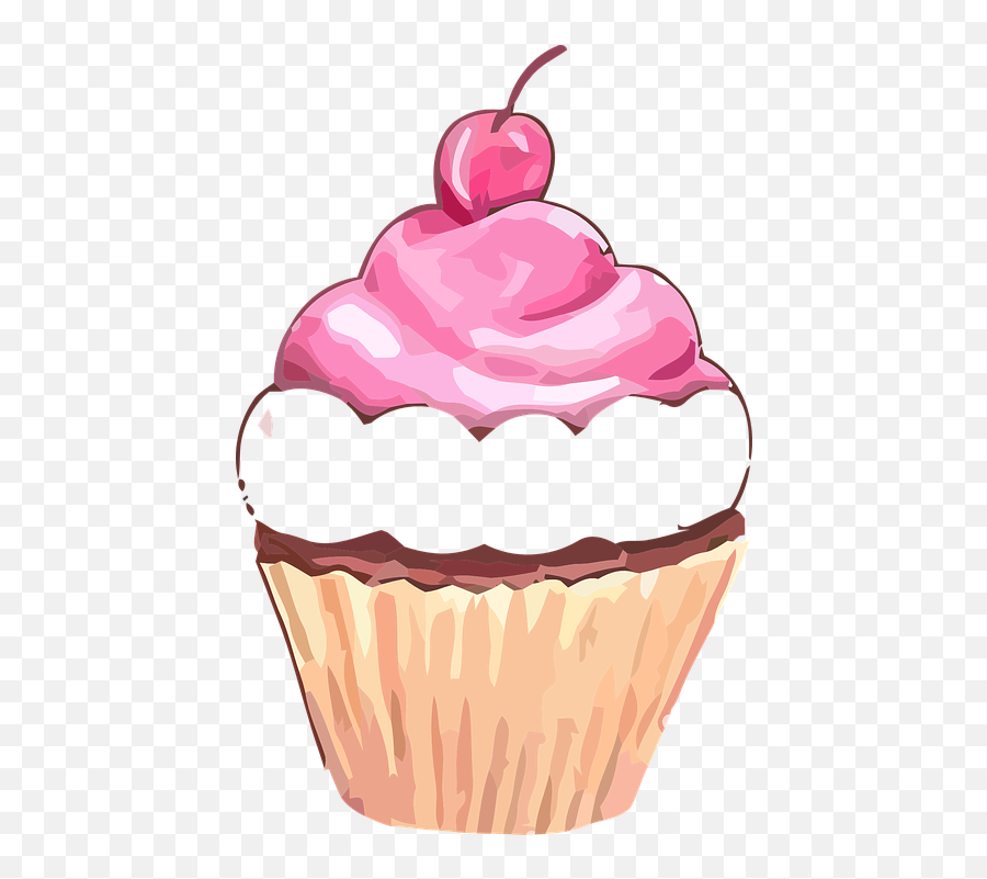 Cupcake Muffin Sweet - Sweet Treats Clipart Emoji,Emoji Birthday Cupcakes