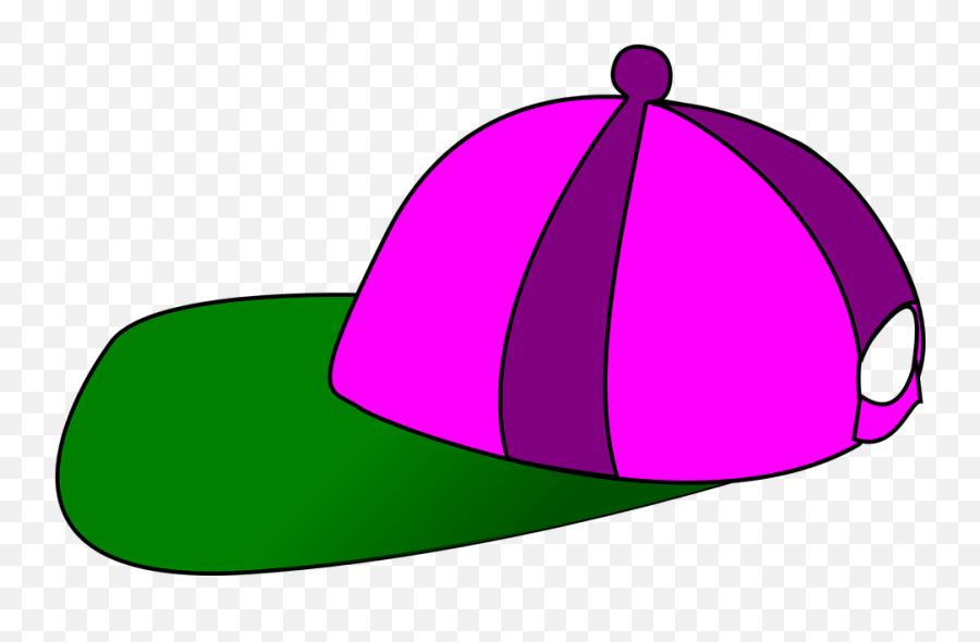 Hat Cap Purple Green - Cap Clip Art Emoji,Eggplant Emoji Hat