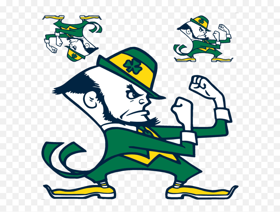 Fighting Irish - Fighting Irish Notre Dame Logo Emoji,Fighting Irish Emoji