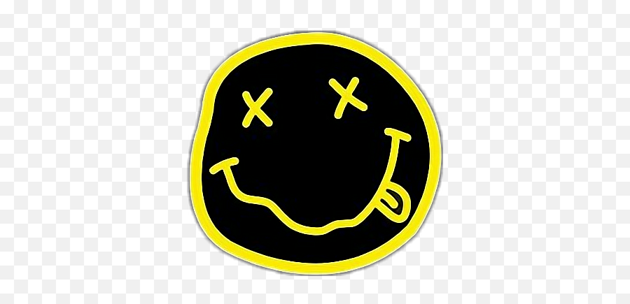 Emojithatdescribesme Emoji Nirva - Skater Stickers,Rock Face Emoji