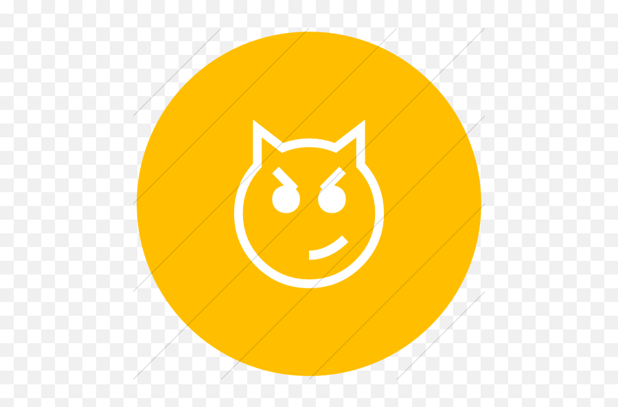 Iconsetc Flat Circle White - Decision Making Icon Yellow Emoji,Cat Emoticons