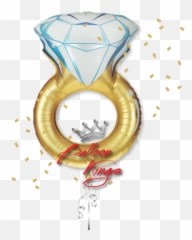 Gold Wedding Ring - Get Ring Balloon Singapore Emoji,Wedding Ring Emoji