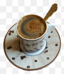 Ftecoffee Coffee Cup Spoon Delicious - Doppio Emoji