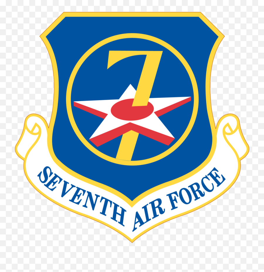 Lightning Clipart Air Force Lightning - 7th Air Force Emblem Emoji,Air Force Symbol Emoji