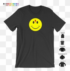 Shot Smiley Face Funny Emoticon T - Emoji