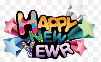 Png Text - Happy New Year Emoji