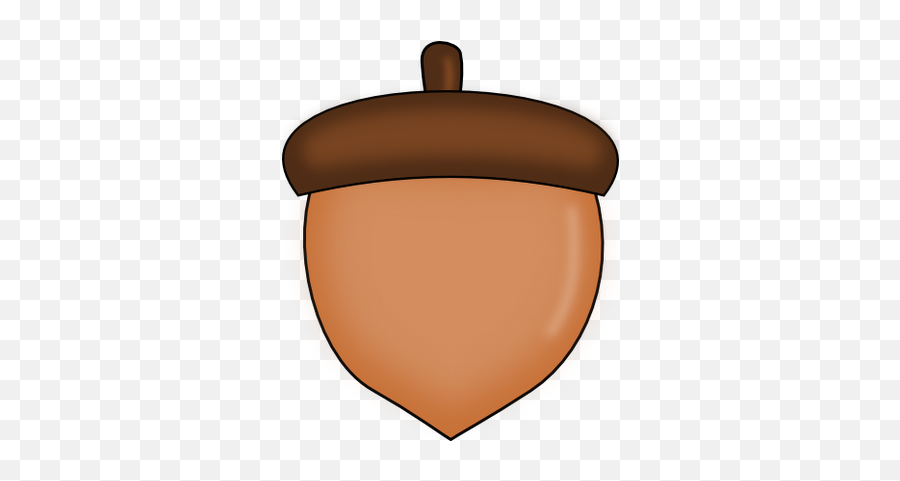 Acorn Kawaii Transparent Png Clipart - Acorn Clip Art Emoji,Acorn Emoji