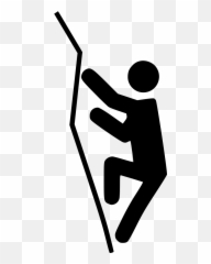 Rock Climbing Clipart Png - Icon Emoji