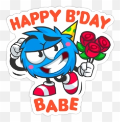Happy Birthday Stickers Facebook Copy Paste Stickers - Birthday Cake Emoji,Peep Emoji