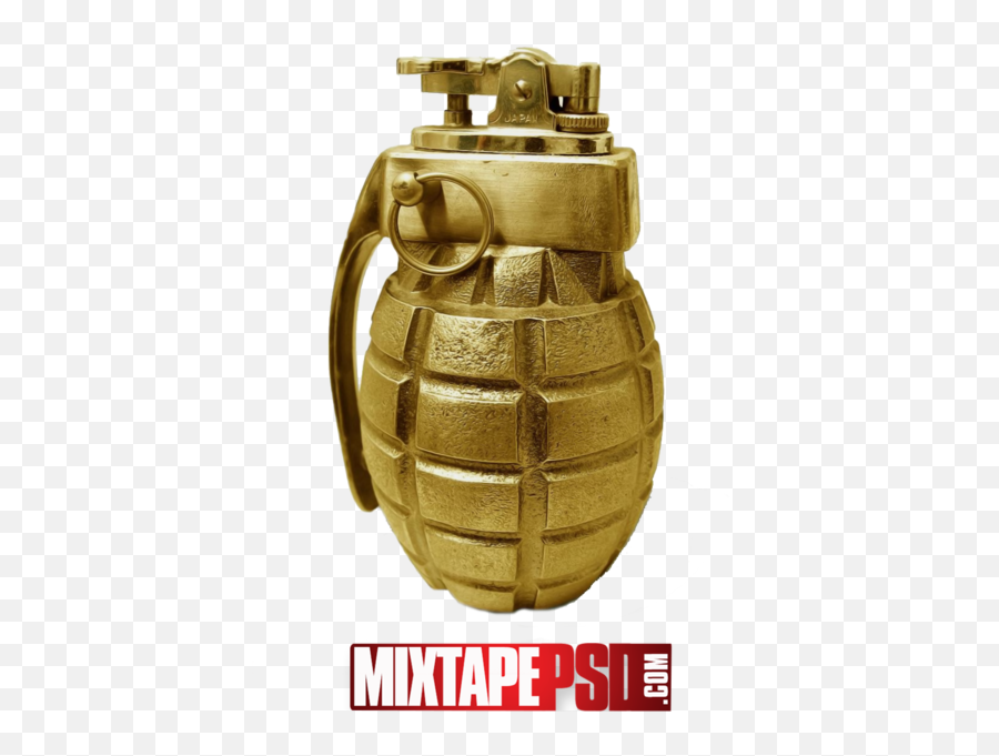 Gold Grenade Psd Official Psds - Grenade Desk Lighter Emoji,Grenade Emoji