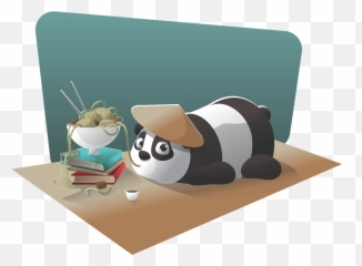 Panda Clipart Illegal Panda Illegal Transparent Free For - Gambar Kartun Bosan Lucu Emoji,Panda Emoji Keyboard