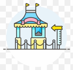 Amusement park Icon Streamline UX Free Iconset - Hiburan Emoji