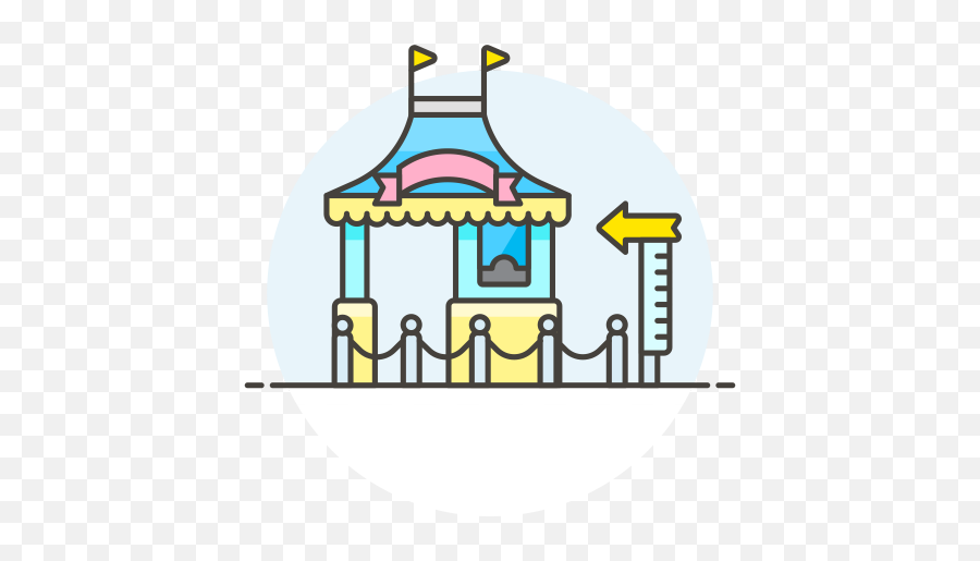 Amusement Park Icon Streamline Ux Free Iconset - Icon Hiburan Emoji,Park Emoji