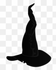 Large Black Witch Hat Transparent PNG Clipart witch - Png Emoji