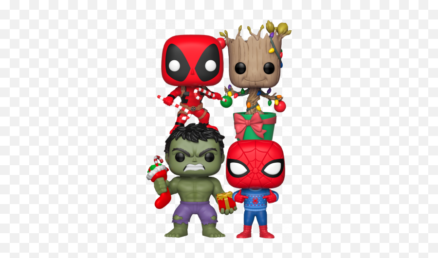 Marvel - Marvel Holiday Pop Funko Emoji,Deadpool Emojis