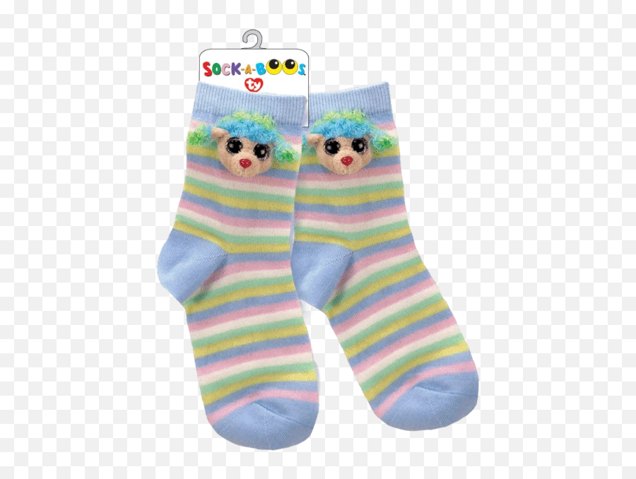 Ty Rainbow Sock - Aboos Glamour Girlz Central Highland Park Ty Socks Emoji,Rainbow And Candy Emoji