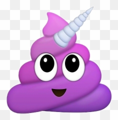 Fake Vomit Png - Poop Emoji Unicorn,Stephen Colbert Emoji