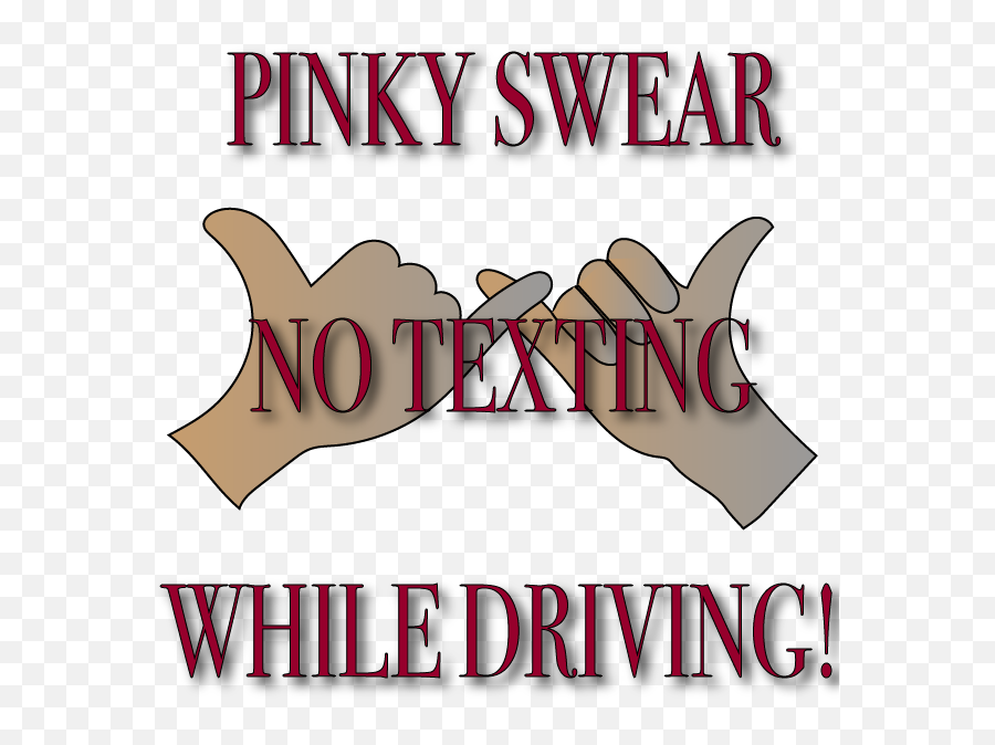 Rodney Page - No More Distracted Driving Language Emoji,Pinky Promise Emoticon