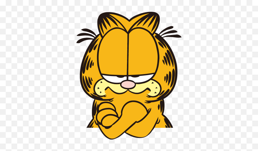 Pin - Garfield Clipart Emoji,Bite Me Emoji