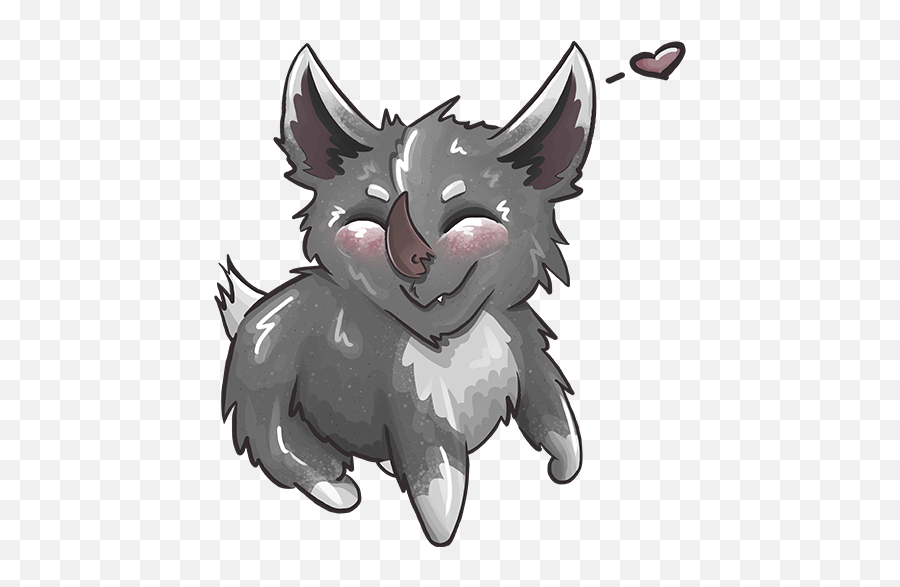 They Deserve Vomit Emoji - Warframe Kubrow Varna Glyph,Collision Emoji