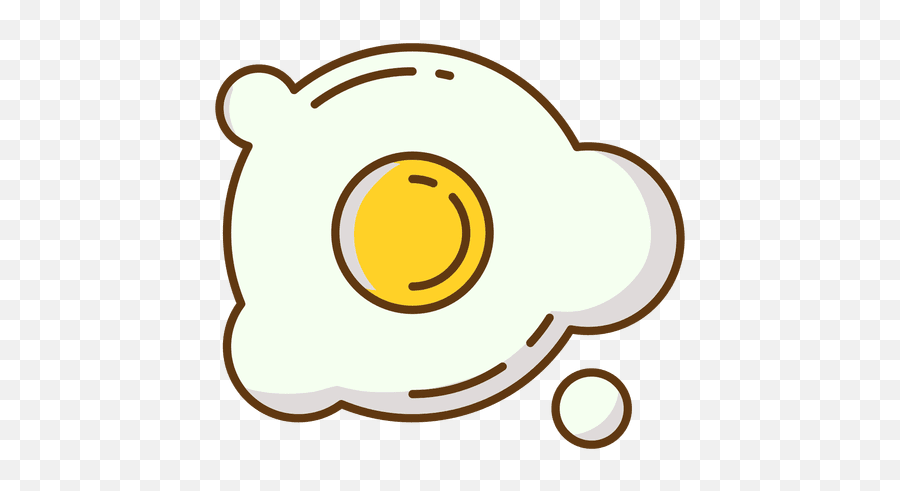 Fried Egg Design - Circle Emoji,Fried Egg Emoji