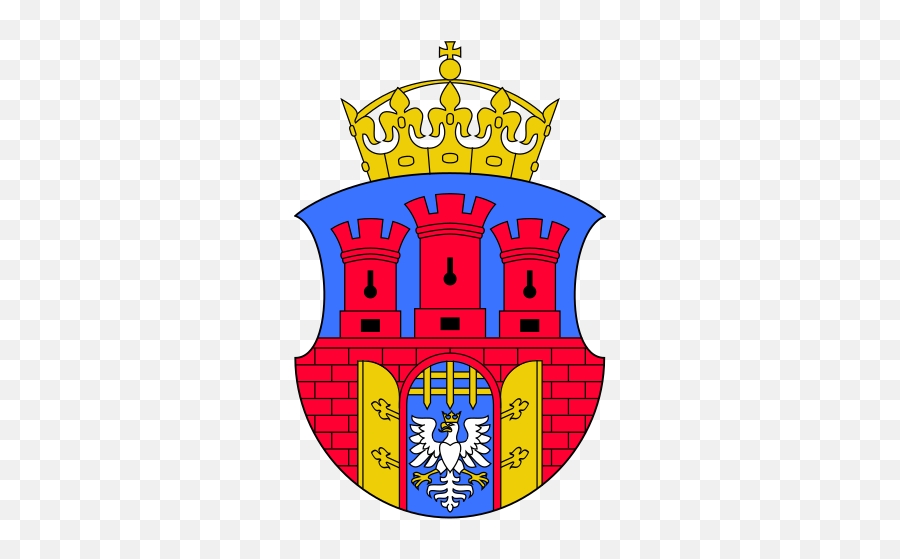 Pol Kraków Coa - Krakow Coat Of Arms Emoji,Family Crown Castle Emoji