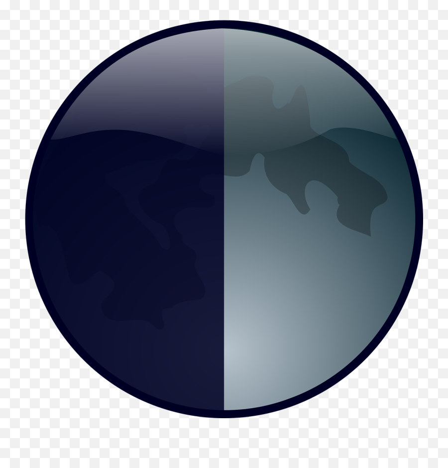 Moon Earth Phase Cycle Astrology - Clip Art Emoji,Moon Phases Emoji