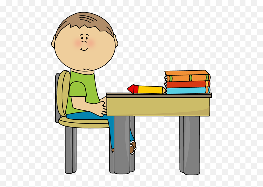 Clipart Kids Boy Transparent - Clipart School Desk Emoji,Pin Boy Emoji