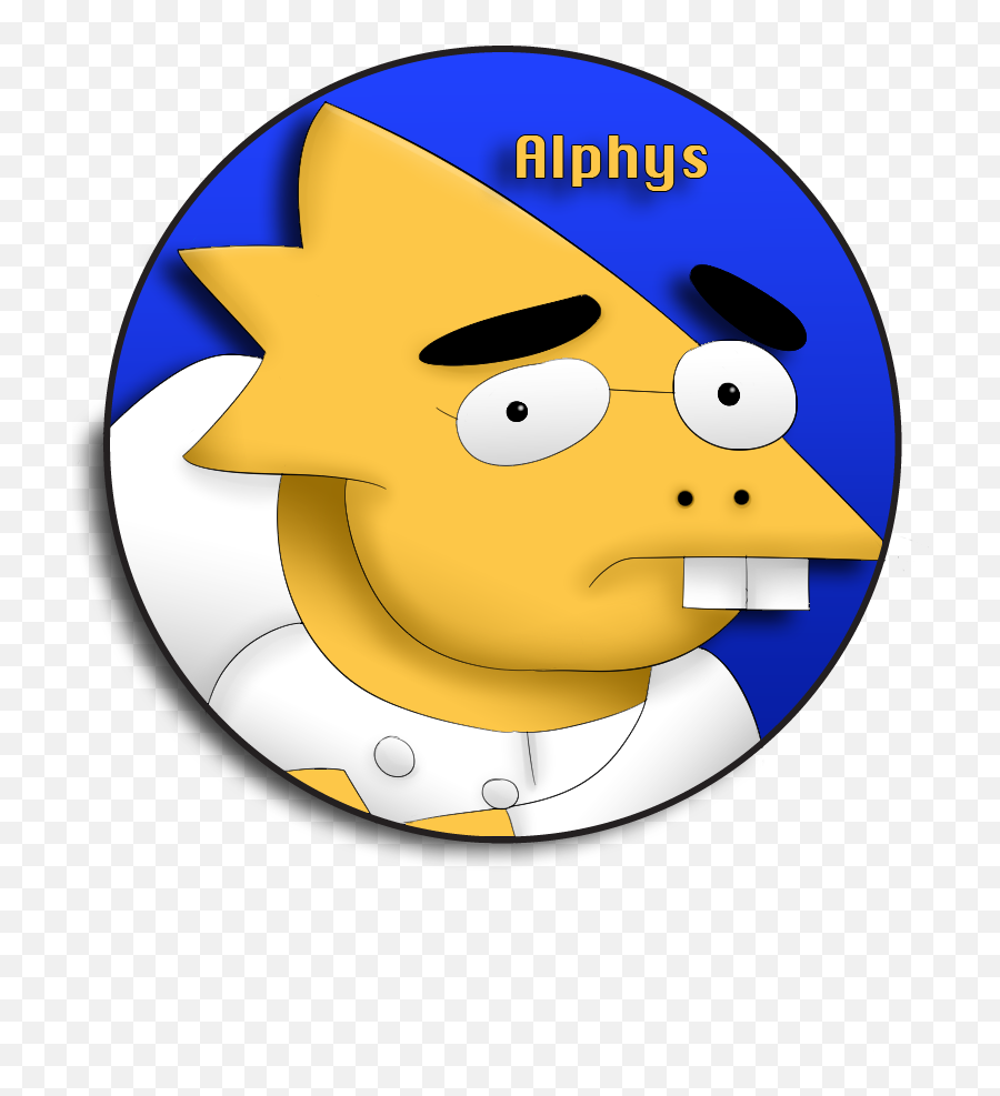 Alphys 2 - Circle Emoji,Envy Emoticon