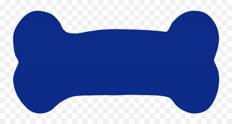 Custom Dog Bone Shaped Window Stickers - Blue Dog Bone Clipart Emoji,Emoji Window Stickers