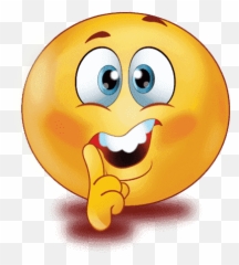 Thinking Emoji Transparent Background PNG Mart - Confused Sticker