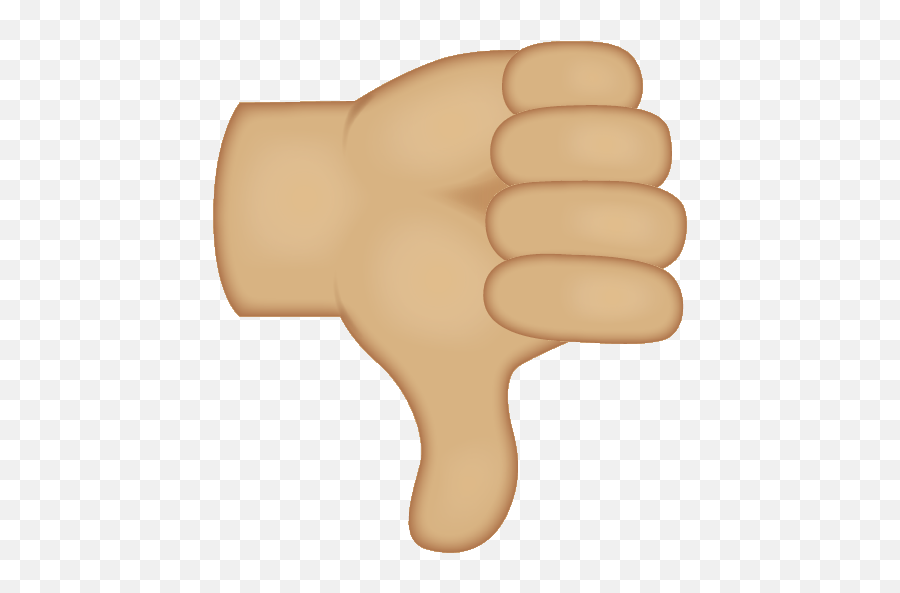 Emoji - Thumb,Down Finger Emoji
