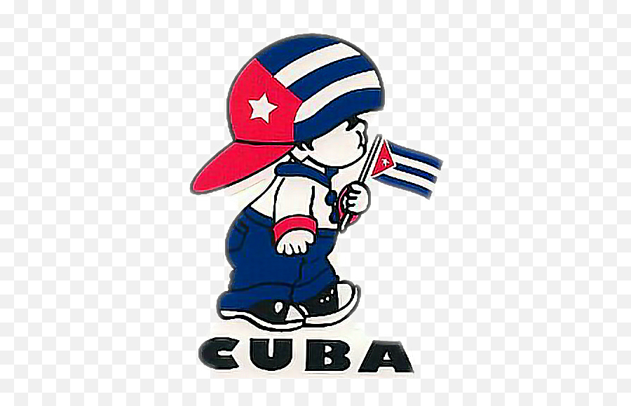 Collage Cuba Followme Follow Travel - Cartoon Emoji,Cuba Emoji