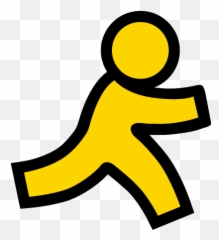 An Ode To Aim - Aol Instant Messenger Logo Emoji,Rotfl Emoji