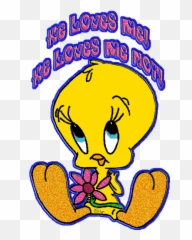 Imagenes De Piolin Amor 17 Gif Quotes Money Clip Art - Lowgif Tweety Bird Glitter Emoji,Emoji De Amor