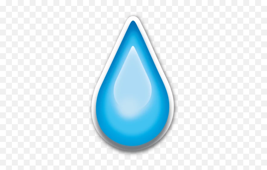 Telegram Sticker - Teardrop Emoji Png,Lil Pump Emoji