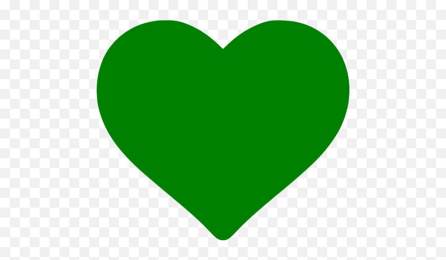 Green Hearts Icon - Transparent Green Heart Icon Emoji,Green Heart Emoticon