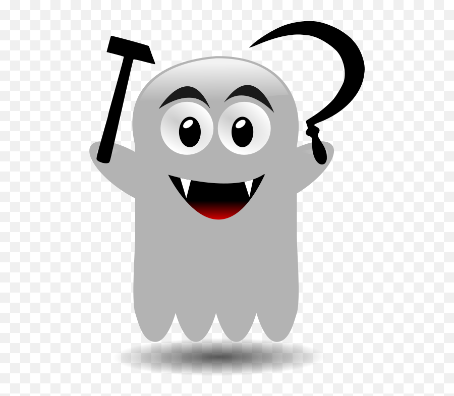 Download Ghost Character Cartoon Drawing Spirit - Ghost Clip Ghost Clip Art Emoji,Ghost Emoji Png