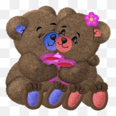 Free transparent bear hug emoji images, page 2 - emojipng.com