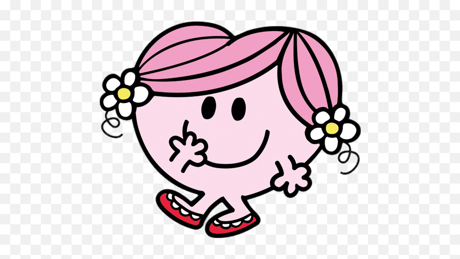 Little Miss Hug Pnglib U2013 Free Png Library - Mr Men Little Miss Hug Emoji,Smiler Emoji