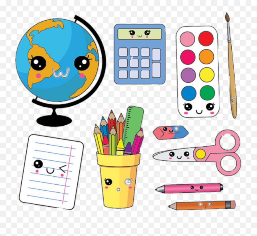 Kawaii Scuola - Back To School Disegni Kawaii Emoji,Titty Emoji