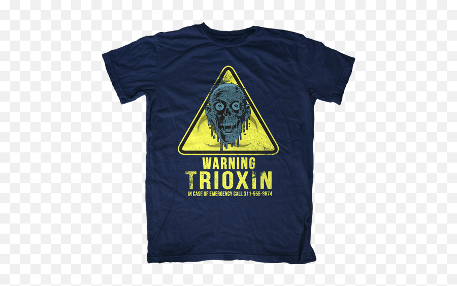 Warning Trioxin Return Of The Living Dead T - Shirt Short Sleeve Emoji,Gypsy Emoji