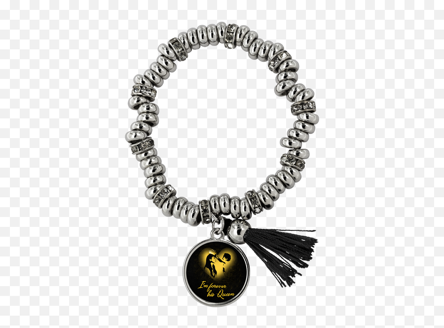 Im Forever His Queen Piper Bracelets - Bracelet Emoji,Emoticon Necklace