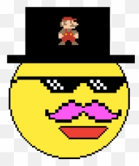 Pixilart - Pixilart Mlg Face Emoji,Gaming Emoji