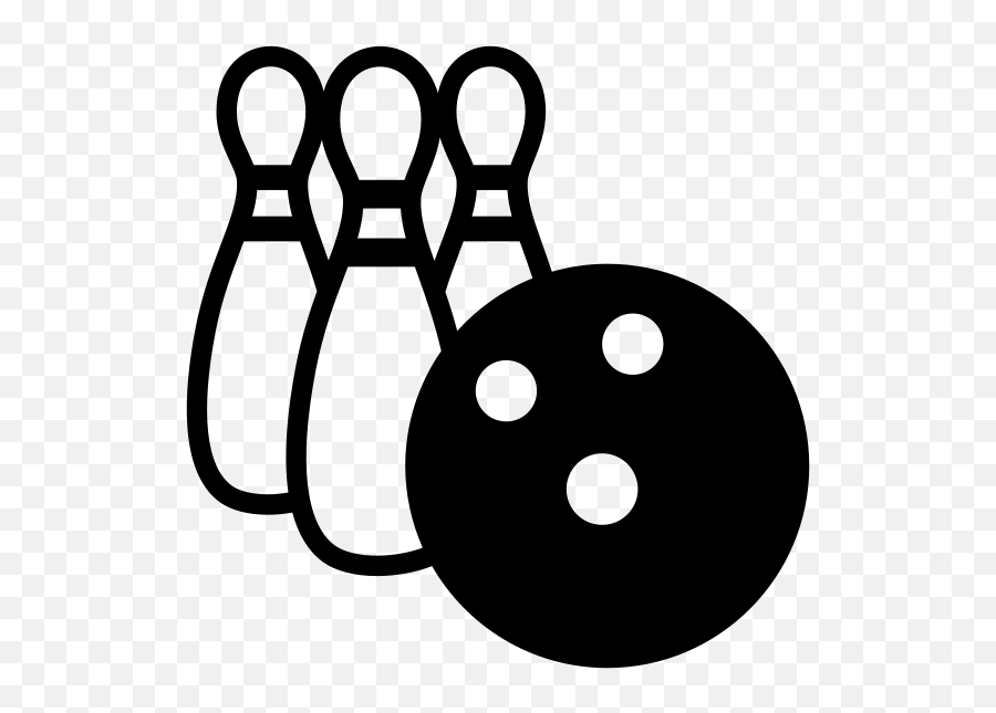 Emojione Bw 1f3b3 - Bowling Emoji,Disco Ball Emoji