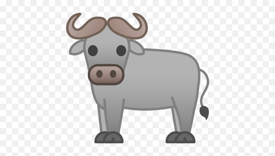 Water Buffalo Emoji Meaning With Pictures - Buffalo Emoji,Goat Emoji