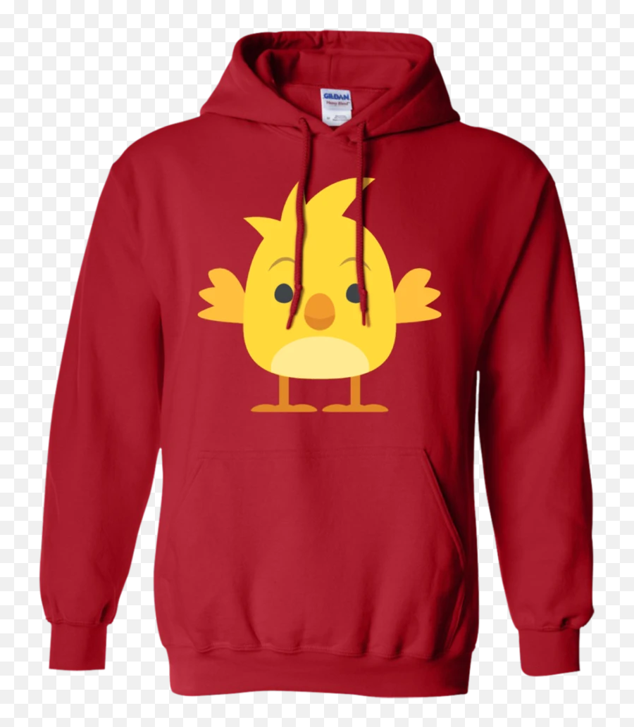 Cute Chick Emoji Hoodie - Hoodie,Chick Emoji